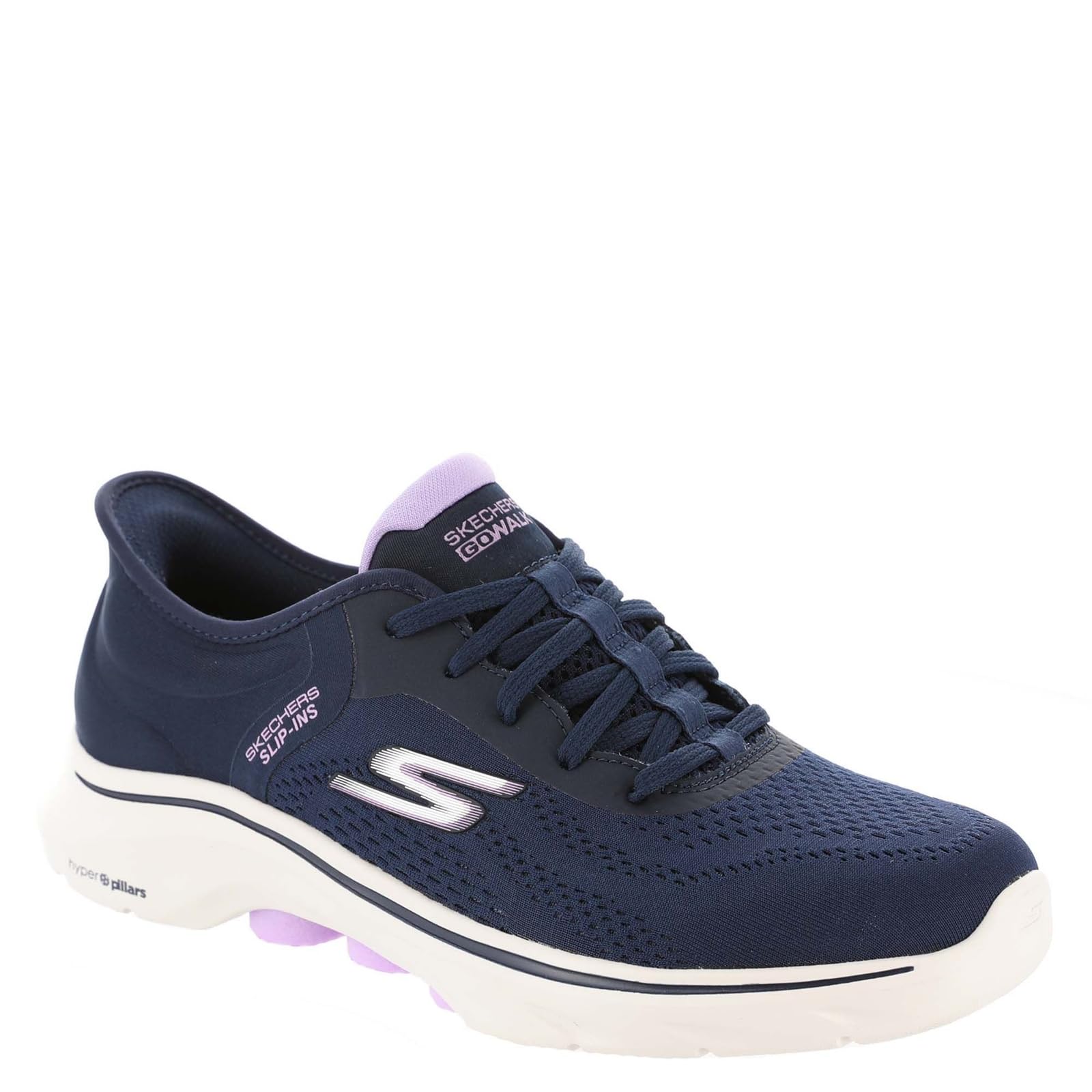 その他 SKECHERS GO WALK 7- VALIN Navy/Lavender Skechers Slip-ins: GO WALK 7 - Valin - NAVY / LAVENDER